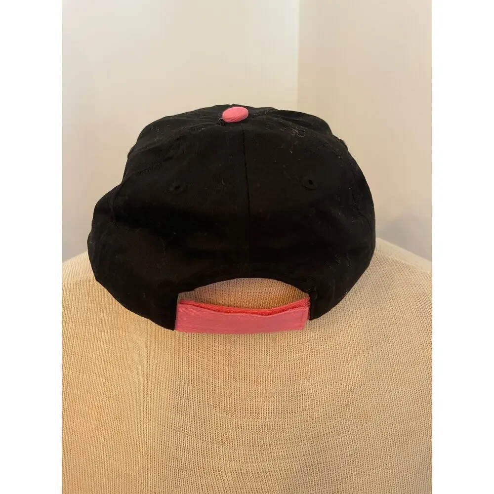 Harley Davidson Pink & Black Girls Hat Size 4-14